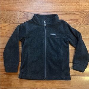 Columbia Charcoal Full-Zip Fleece Jacket